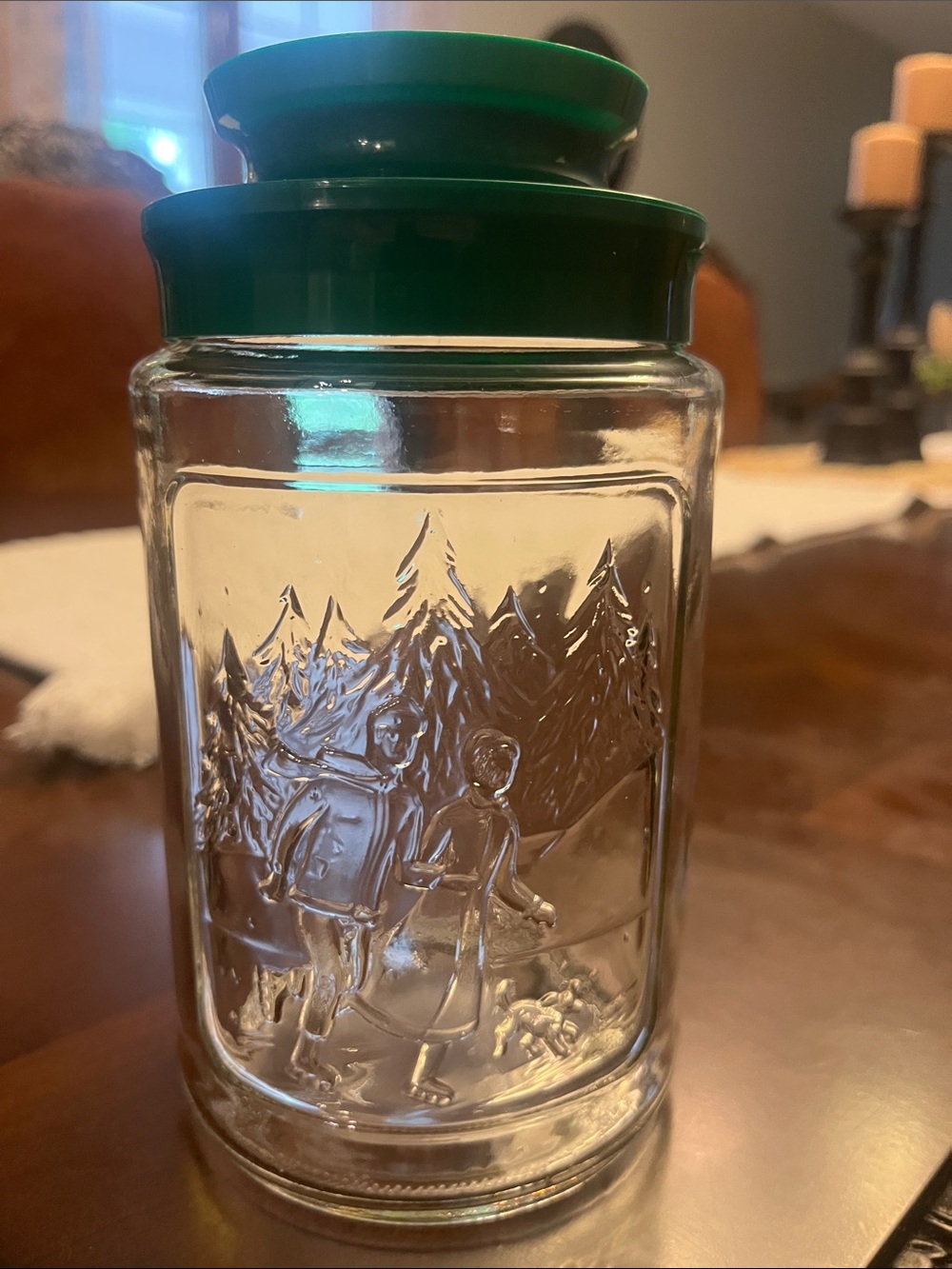 Vintage Tang Jar-Winter